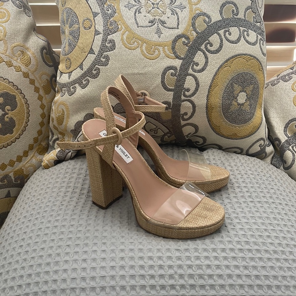 Chelsea and Violet platform heels